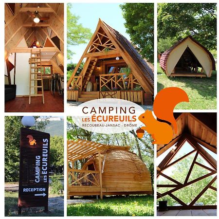 Habitat Createur - Hebergements Insolites Au Camping Municipal "Les Ecureuils" Recoubeau-Jansac Exteriör bild