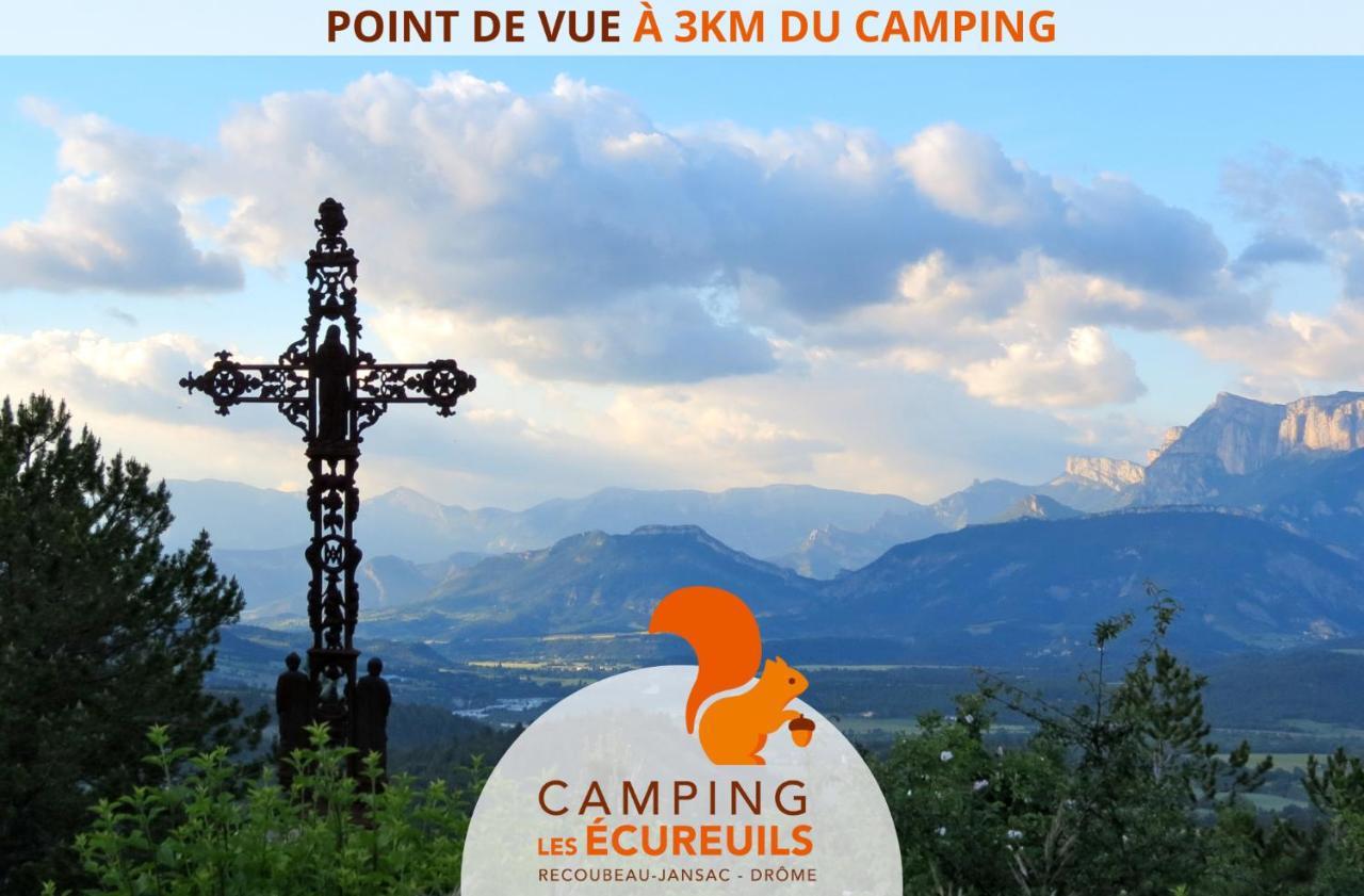 Habitat Createur - Hebergements Insolites Au Camping Municipal "Les Ecureuils" Recoubeau-Jansac Exteriör bild