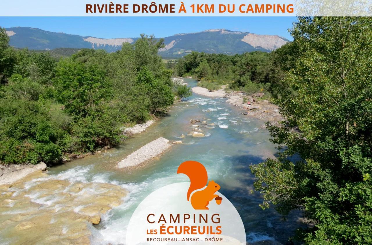 Habitat Createur - Hebergements Insolites Au Camping Municipal "Les Ecureuils" Recoubeau-Jansac Exteriör bild